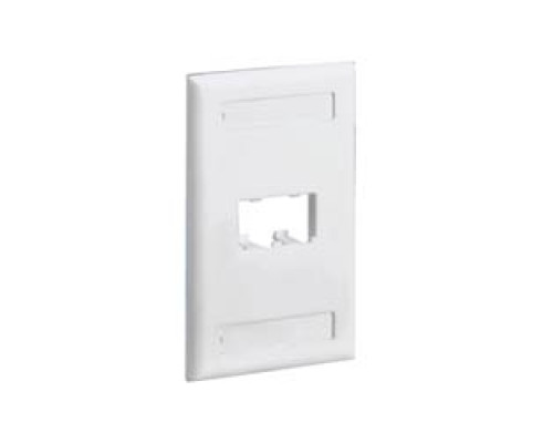 PANDUIT  CFPL2EIY               Faceplate 2Pt SglGang Classic EI EA