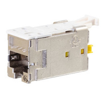 ORTRONICS  HDJS6               Clarity CAT 6 Shielded High Density Jack, T568A/B Lacing Cap Termination