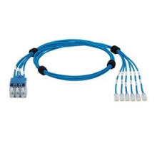 PANDUIT  QPPSDBDB03               QN PatchHarness Cat6 8PK BU 3ft EA