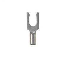 PANDUIT  P10-14LF-L               Locking Fork Terminal, non-insulated, 14- 10 AWG, 1/4 stud size, standard package.