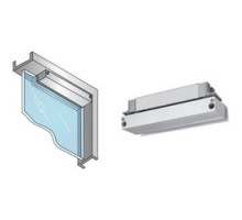 SECURITY DOOR CONTROLS  1562SCHDBV               Electromagnetic Shear Lock, Semi Concealed Mount, 12/24 Volt DC, 650/350 Milliampere, 8