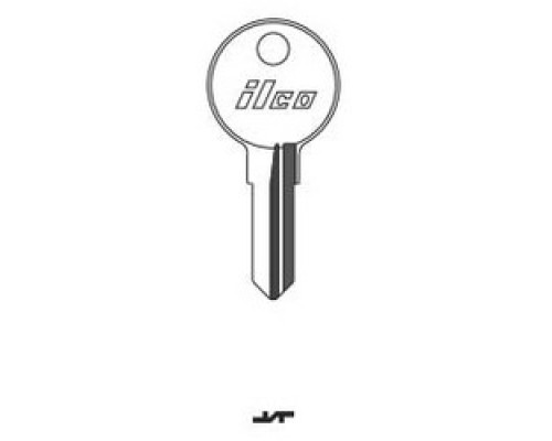 KABA ILCO CORP  1649 NP A05  IAL00000682              Cylinder Lock Key Blank, Brass, Nickel Plated, 5 Price Group, For Kimball