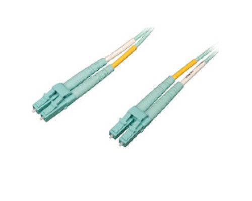 TRIPP LITE N820-10M-OM4        10Gb/100Gb Duplex Multimode 50/125 OM4 LSZH Fiber Patch Cable LC/LC - Aqua, 10M 33-ft.