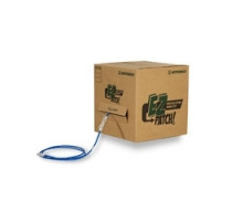 ORTRONICS  EZC603Q50-06               Patch Cord, EZ Modular UTP Stranded Cable 4-Pair, 3’ Length, Blue Polycarbonate Jacket