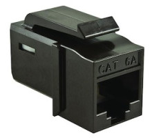 HELLERMANNTYTON  GSTJ6AU-BR               GST Category 6A UTP Modular Keystone Jack, Plenum Rated, Brown, 1/bag