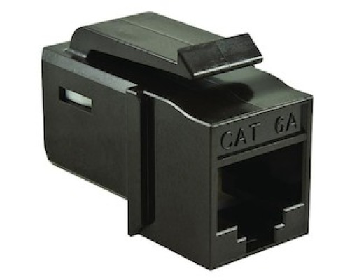 HELLERMANNTYTON  GSTJ6AU-BR               GST Category 6A UTP Modular Keystone Jack, Plenum Rated, Brown, 1/bag