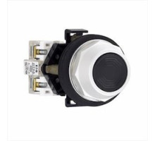 EATON POWER QUALITY  HT8AAHAB               FLUSH PUSHBUTTON, BLACK, WITH 1NO-1NC CO
