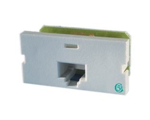 ORTRONICS  S215E00  OR-S215E00              Series II, One-port Clarity 5E T568A/B, 180 degree, Fog White