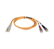 TRIPP LITE N518-03M        Duplex Multimode 50/125 Fiber Patch Cable LC/ST , 3M 10-ft.