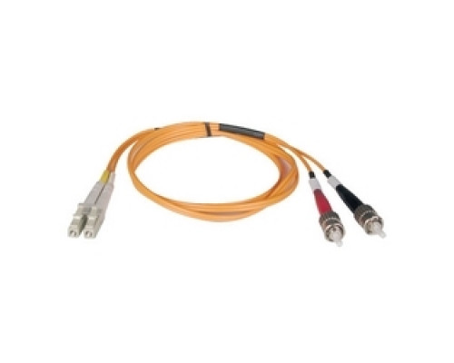 TRIPP LITE N518-03M        Duplex Multimode 50/125 Fiber Patch Cable LC/ST , 3M 10-ft.