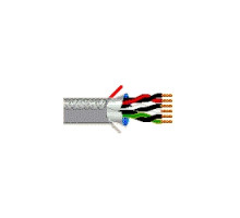 BELDEN  5562FE 0081000               Multi-Conductor - Commercial Applications 3-Pair 22 AWG PP FS PVC Gray