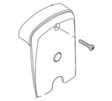 SCHLAGE ALLEGION BRAND  COM200P-626        Electronic Lock Communication Module Kit, Satin Chrome Plated, Includes Interior Pushbutton, For Office, Apartment, Privacy