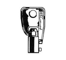 HPC INC  H-137B               137B             7-PIN STD TUBULAR,KEY BLK,BRAS50/PK