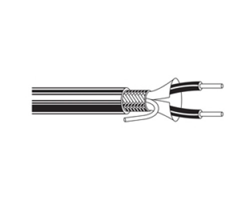 BELDEN BAV  8437 0101000               Multi-Conductor - Audio, Control and Instrumentation Cable 2 22 AWG PVC BRD PVC Black