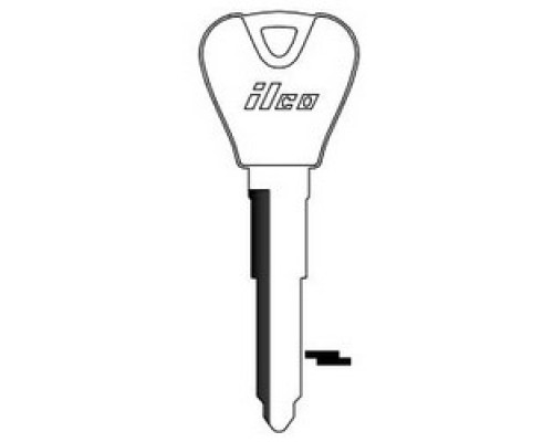 KABA ILCO CORP  H76 NP A05  X244              Vehicle Key Blank, Brass, Nickel Plated, 5 Price Group, For Ford