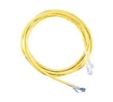 ORTRONICS  SPC5E25-04               Modular patch cord, Cat 5e, four-pair, AWG stranded, PVC, length 25’, yellow