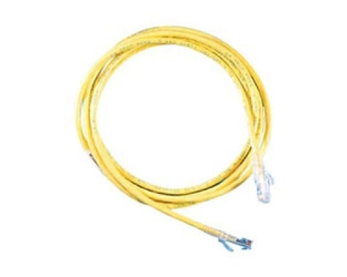 ORTRONICS  SPC5E25-04               Modular patch cord, Cat 5e, four-pair, AWG stranded, PVC, length 25’, yellow