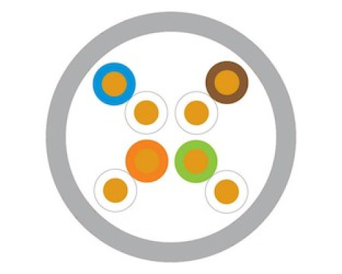 BERK-TEK  10132983               LANmark-6, Category 6, Plenum UTP Cable, Gray, Box