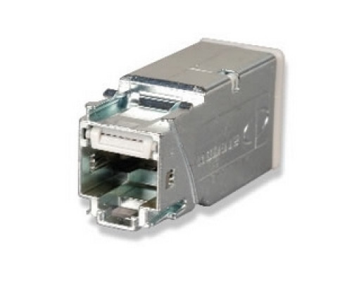 SIEMON COMPANY  Z6A-SP               Copper, Outlet, ZMAX, Shielded, Category 6A, RJ45, Panel Mount, Tool-Less, T568A/B