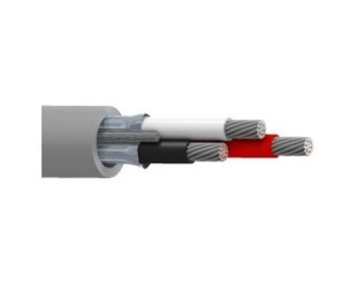 BELDEN  8772MN 0081000               SpaceMaker Series Cable, 20 AWG, 3 Conductors, 26x34 Stranded, Tinned Copper, Over Foil Shield, 300 V, Industrial Grade PVC