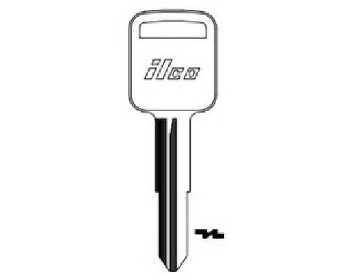 KABA ILCO CORP  HYN14MH NP A62  IAX00006260              Vehicle Key Blank, Cloning Tool, Electronic Key, Brass, Nickel Plated, 62 Price Group, For Kia