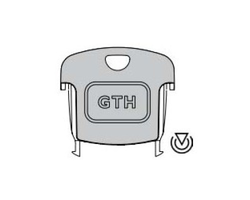 KABA ILCO CORP  GTH NP A65  IAX00006770              Key Transponder Head, Electronic, Glass, 65 Price Group