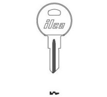 KABA ILCO CORP  1650 NP A06  AL00000692              Cylinder Lock Key Blank, Natural Brass, 6 Price Group, For Trimark