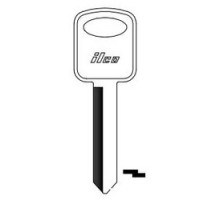 KABA ILCO CORP  H67-NP NP A36  IAE00001972              Vehicle Key Blank, Brass, Nickel Plated, 36 Price Group, For Ford