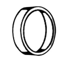 SCHLAGE ALLEGION BRAND  36-082-037 626        Door Lock Blocking Ring, 3/8