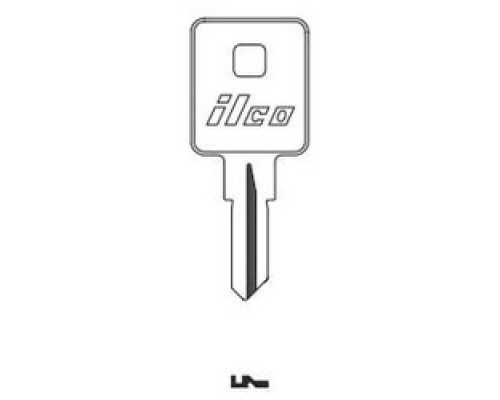 KABA ILCO CORP  1651 NP A06  AL00000702              Cylinder Lock Key Blank, Natural Brass, 6 Price Group, For Trimark