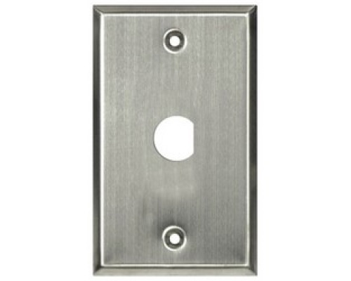 SECO-LARM USA INC  SS-299Q               Key Lock Switch Remote Plate, 1-Gang, Stainless Steel, With 3/4
