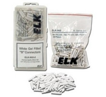 ELK PRODUCTS ELK9022        B Connectors Gel ; WHITE, 500 pcs.