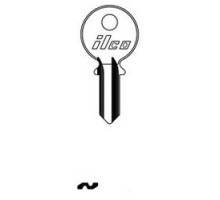 KABA ILCO CORP  62Z NP A22  AS2436101C              Vehicle Key Blank, Brass, Nickel Plated, 23 Price Group, For Citroen, Peugeot, Renault, Simca/Talbot/Matra