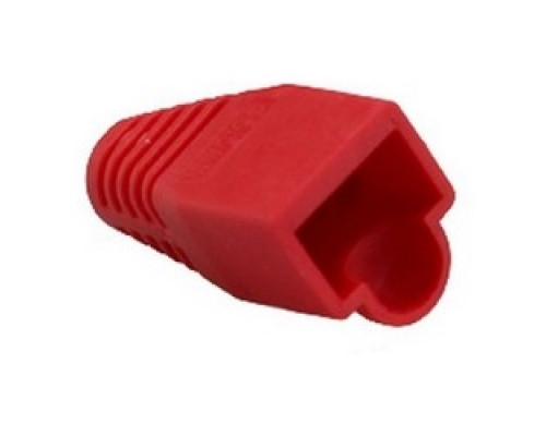 PLATINUM TOOLS INC  100032R-BG               RJ45 Boot, 6.0 mm Max OD, Red, 25/Bag