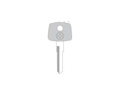 KABA ILCO CORP  YM15T5-SI NP               Transponder Key, Cloneable, Brass, Nickel Plated, For Dodge/Sprinter