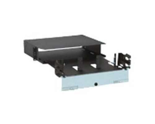 PANDUIT  FRME2U               Opticom Rack Mount Fiber Enclosure Black 2 RU 6 Ports