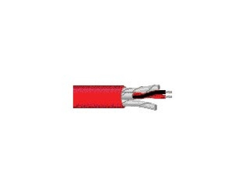 BELDEN  87777 0021000               Multi-conductor Cable, Shielded, Plenum, 22-3P STR TNC FEP FOIL SHD, PVDF JKT NEC CMP RED, ROHS