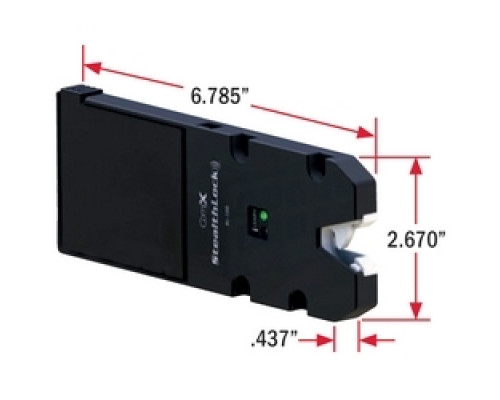 TIMBERLINE  RL-110               Electronic Cabinet Lock Receiver Latch Kit, With Receiver Latch, Strike Plate, Installation Tool, Mounting Screw