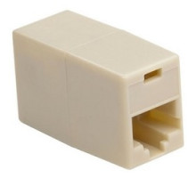 PLATINUM TOOLS INC  106211C               Cable Coupler, RJ45 Connector, In-Line, Light Almond, 2 each per Clamshell