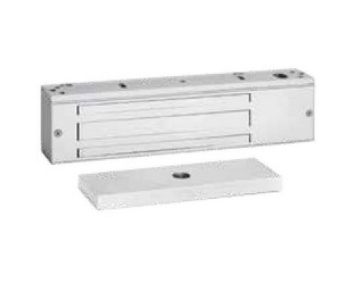 SECURITY DOOR CONTROLS  1571V               Electromagnetic Lock, Single, Surface Mount, 1200 Lb Holding Force, 12/24 Volt DC, 250/125 Milliampere, Anodized Aluminum