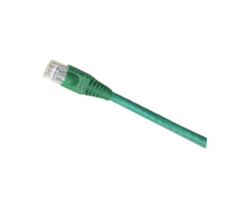 LEVITON  5G460-10G               GigaMax 5e Standard Patch Cord, Stranded UTP Category 5e, 24AWG, 10-Feet, Green