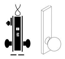 SCHLAGE ALLEGION BRAND  L9092LEL-RX 42A 626 12/24VDC        Door Mortise Lock, Keyed, Electrically Locking, 12/24 Volt DC, 2-3/4