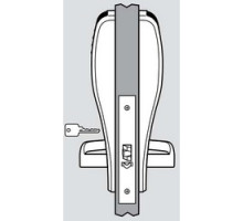 CORBIN RUSSWIN INC  ML20834-TCAC2-PSZ-626-RH-M800               Mortise Lock, Right Hand, Princeton, 100 User Mode, Keypad, Satin Chrome Plated, For Entry