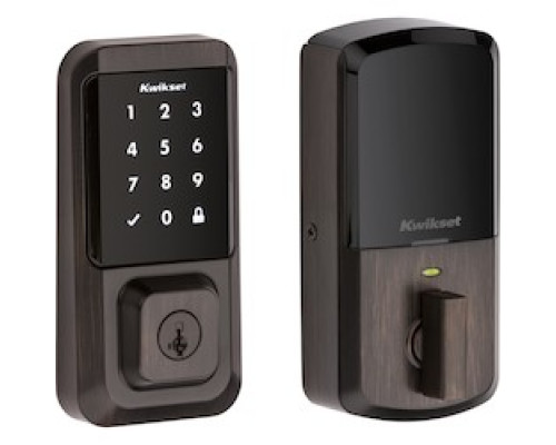 KWIKSET  99390-002               HALO Touchscreen Wi-Fi Smart Lock in Venetian Bronze