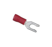 IDEAL INDUSTRIES  83-7031               VINYL INSULATED SNAP SPADE  TERMINAL WIRE RANGE 22-18 #10 STUD 25/PK