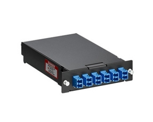 LEVITON  SPLCS-12L               Splice Module 12-F OS2 LC Blue