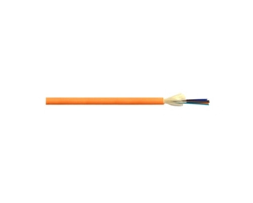 SUPERIOR ESSEX  440066G01               Indoor Single Unit Distribution Fiber Cable, Plenum Rated, 6-Fibers, OM1 TeraGain 62.5/125um Fiber, Round Configuration, Dielectric Aramid, Flame Retardant PVC Orange Jacket