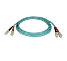 TRIPP LITE N806-05M        10Gb Duplex Multimode 50/125 OM3 LSZH Fiber Patch Cable SC/SC - Aqua, 5M 16-ft.