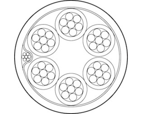 NORTHERN  N1806-1106-0910               18-6C Stranded BC PVC OS SHLD PVC, Shielded - CMR - Gray - 1000’ Box