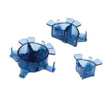 LEVITON  5R100-14R               Fiber Cable Management Rings, 1/4 Size Rings, Stack Vertically or All In One Layer, Pack of 4